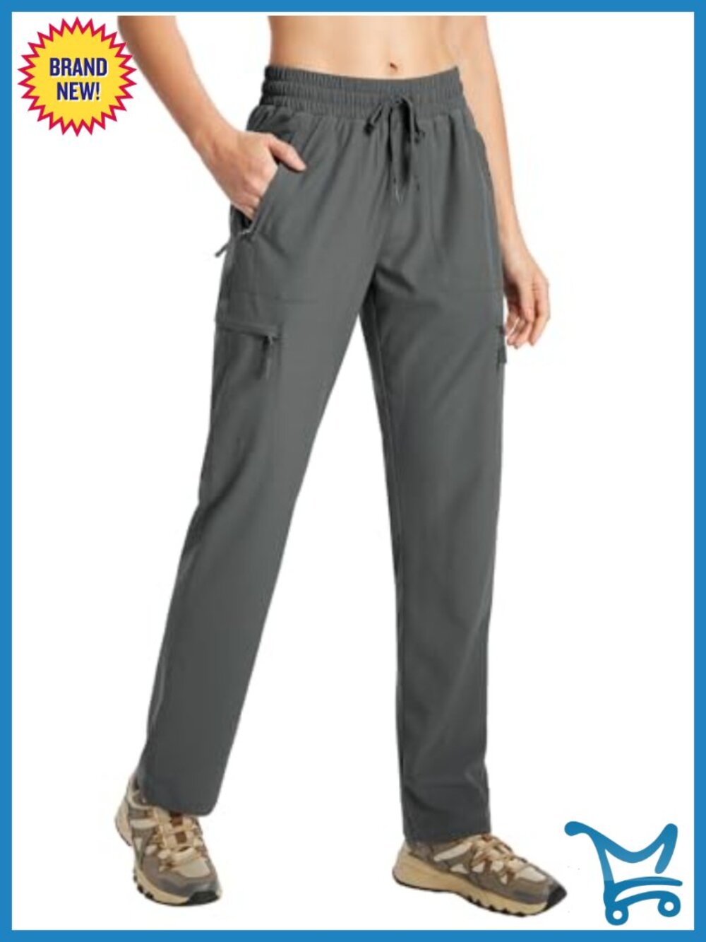 Women's Quick Dry Hiking Cargo Pants Lightweight